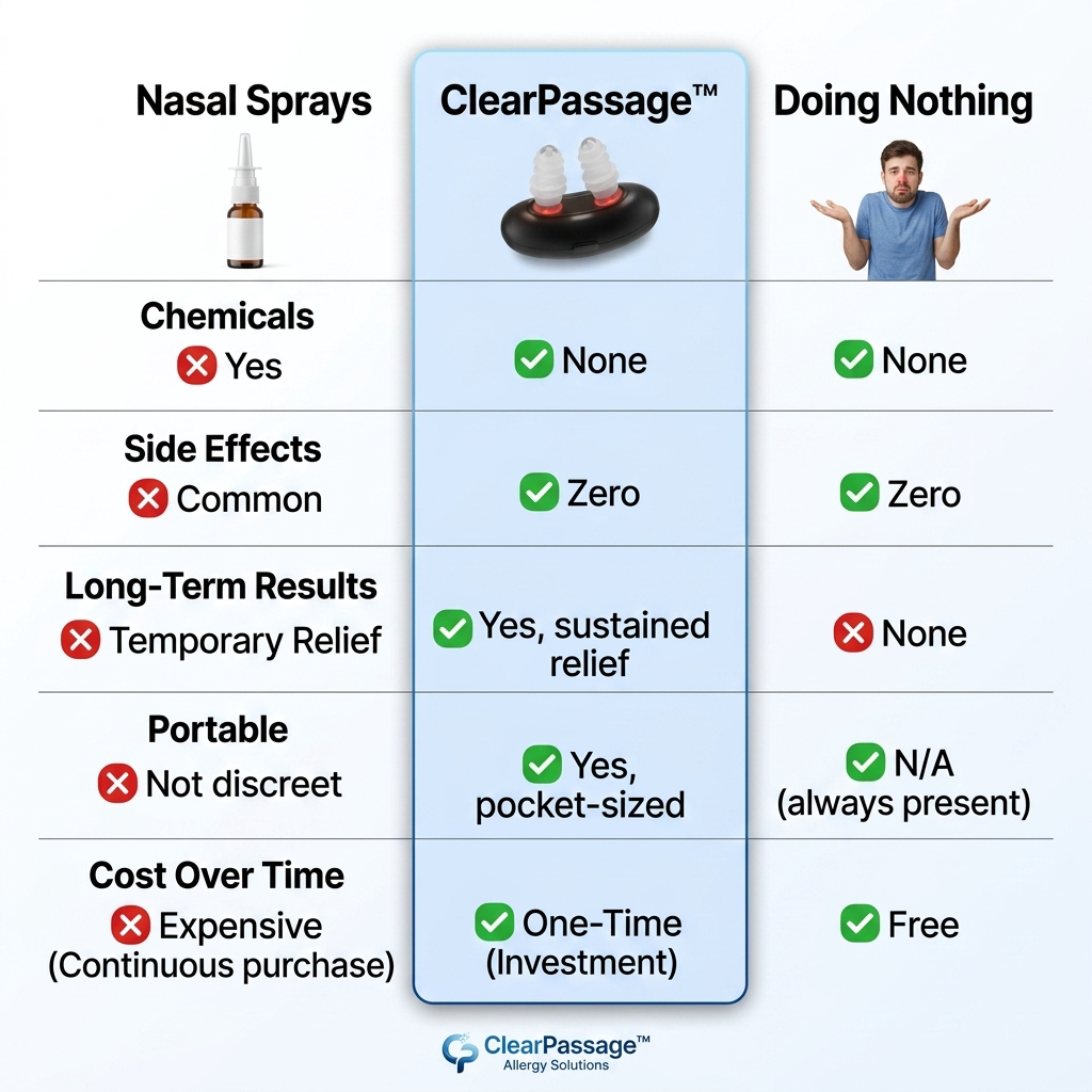 ClearPassage - Infrared Nasal Therapy Device