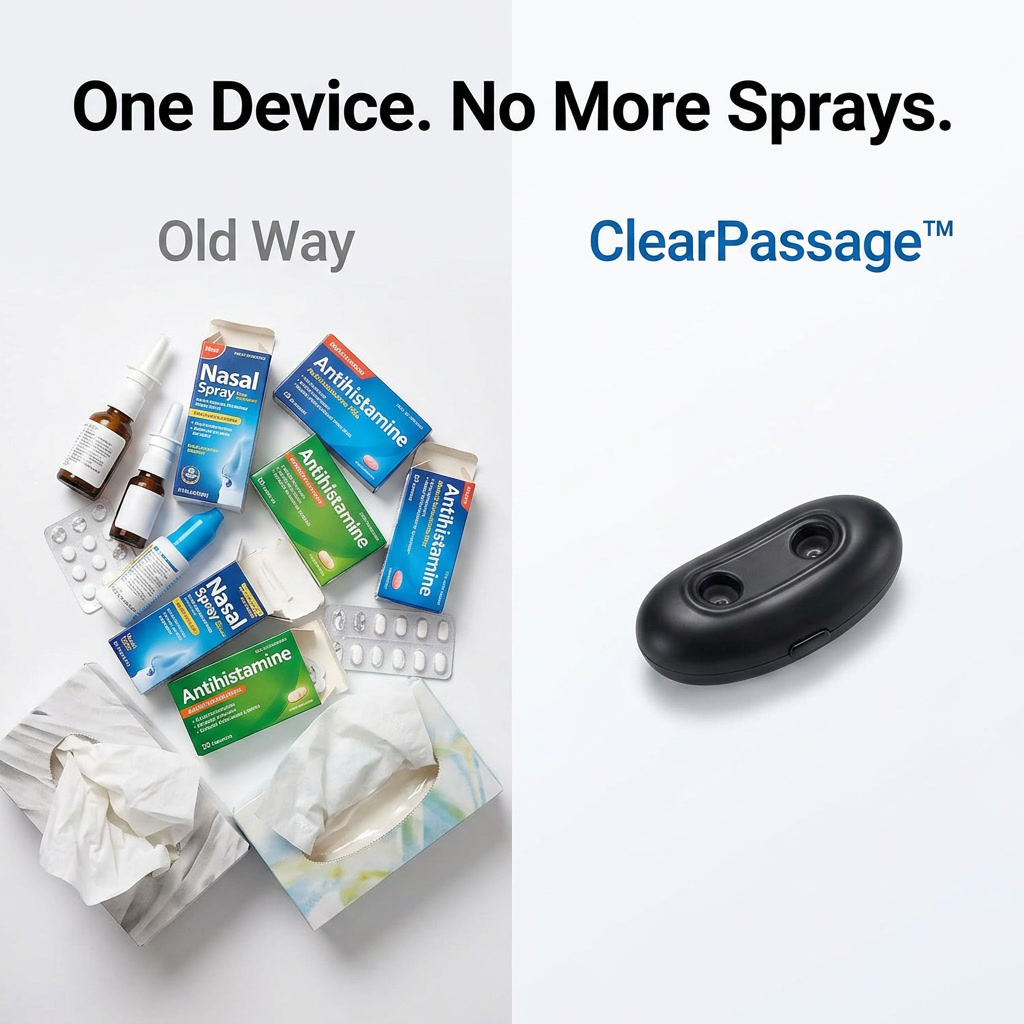 ClearPassage - Infrared Nasal Therapy Device